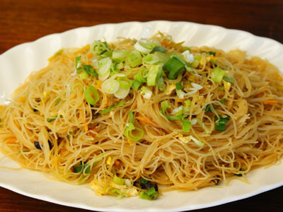 金益田園美食坊的招牌南瓜米粉