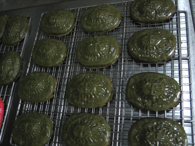 桃園龍德米庄自製的草仔粿