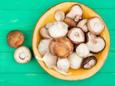 菇類有豐富的維生素