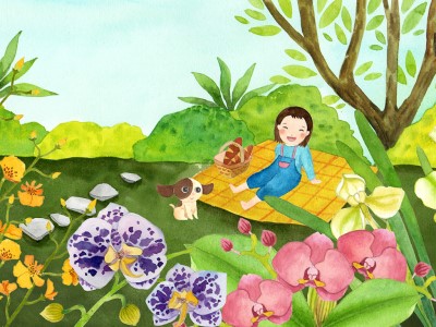 美麗的蘭花造型多變，是花中的百變仙子。