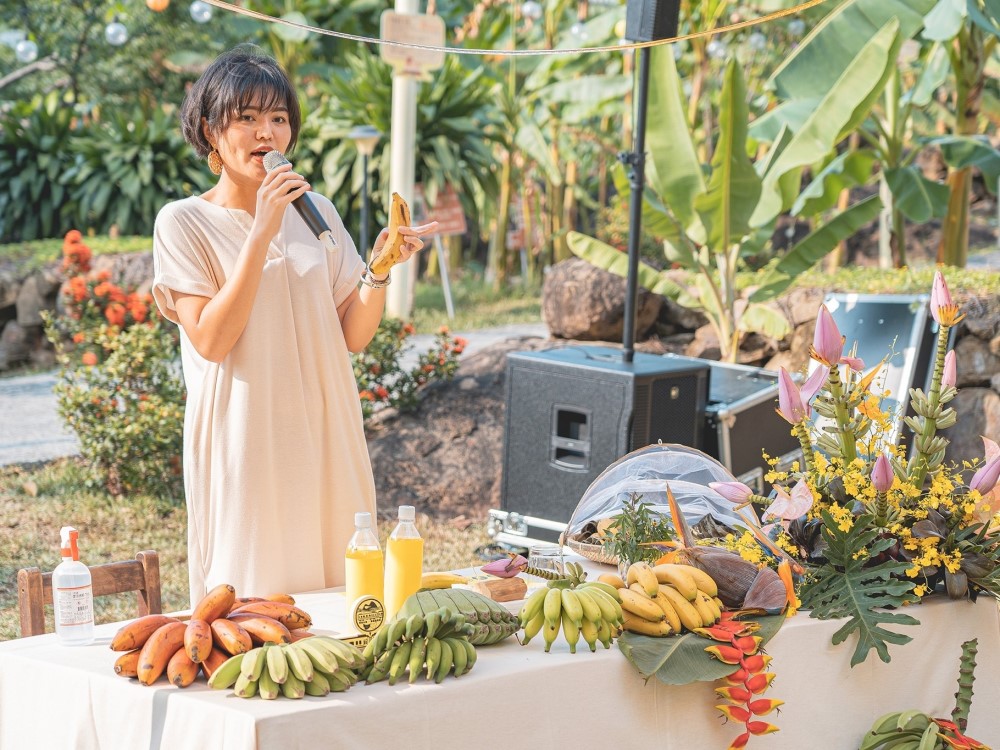 找回集集山蕉文化 黃稚淋盼提升臺灣香蕉價值