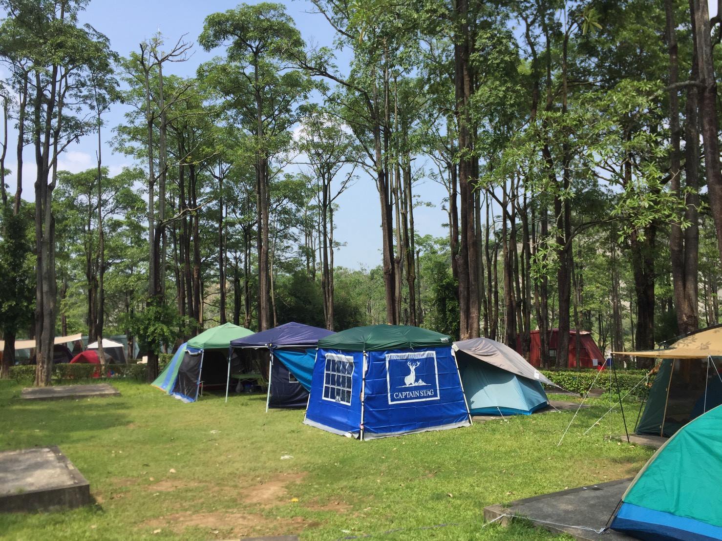 露營區搭帳篷有別有於一般飯店的住宿體驗